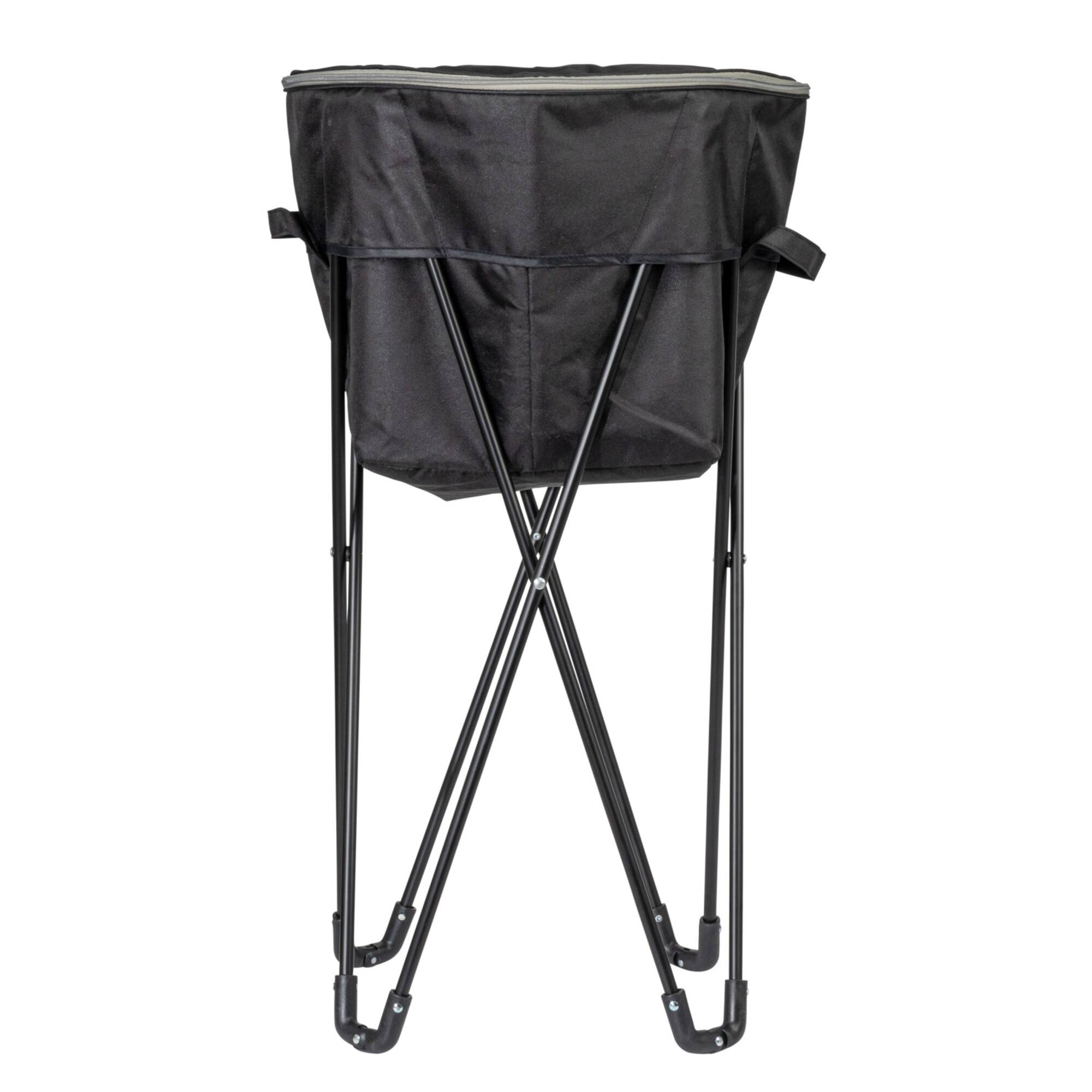 Household Essentials 2.75ft. Black Thermal Standing Cooler with Travel Bag